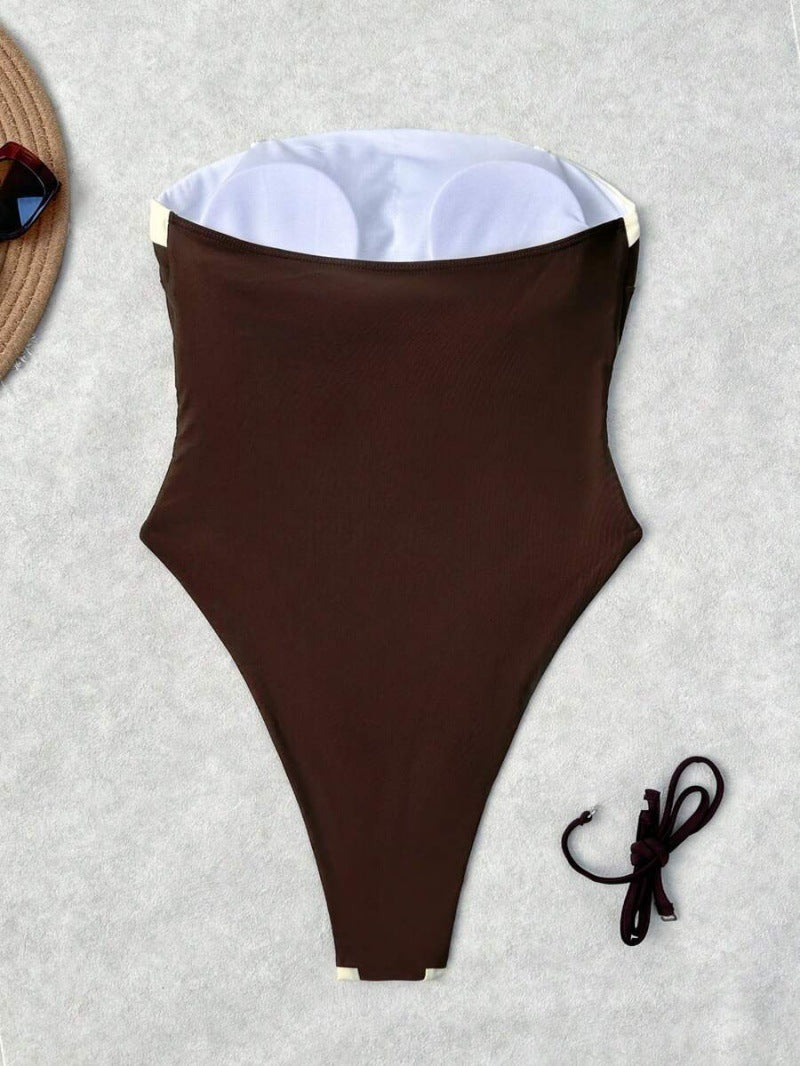Sexy Bikini Femmes Patchwork Maillot de bain