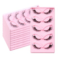 5 paires de faux cils cils Cluster d'extension