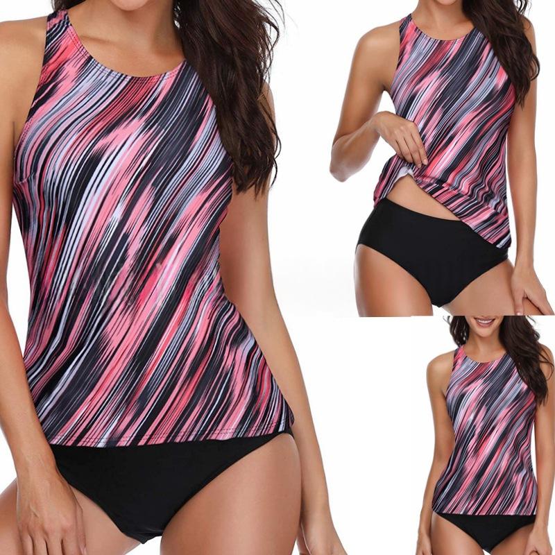 Femmes Sexy Bikini taille haute maillot de bain