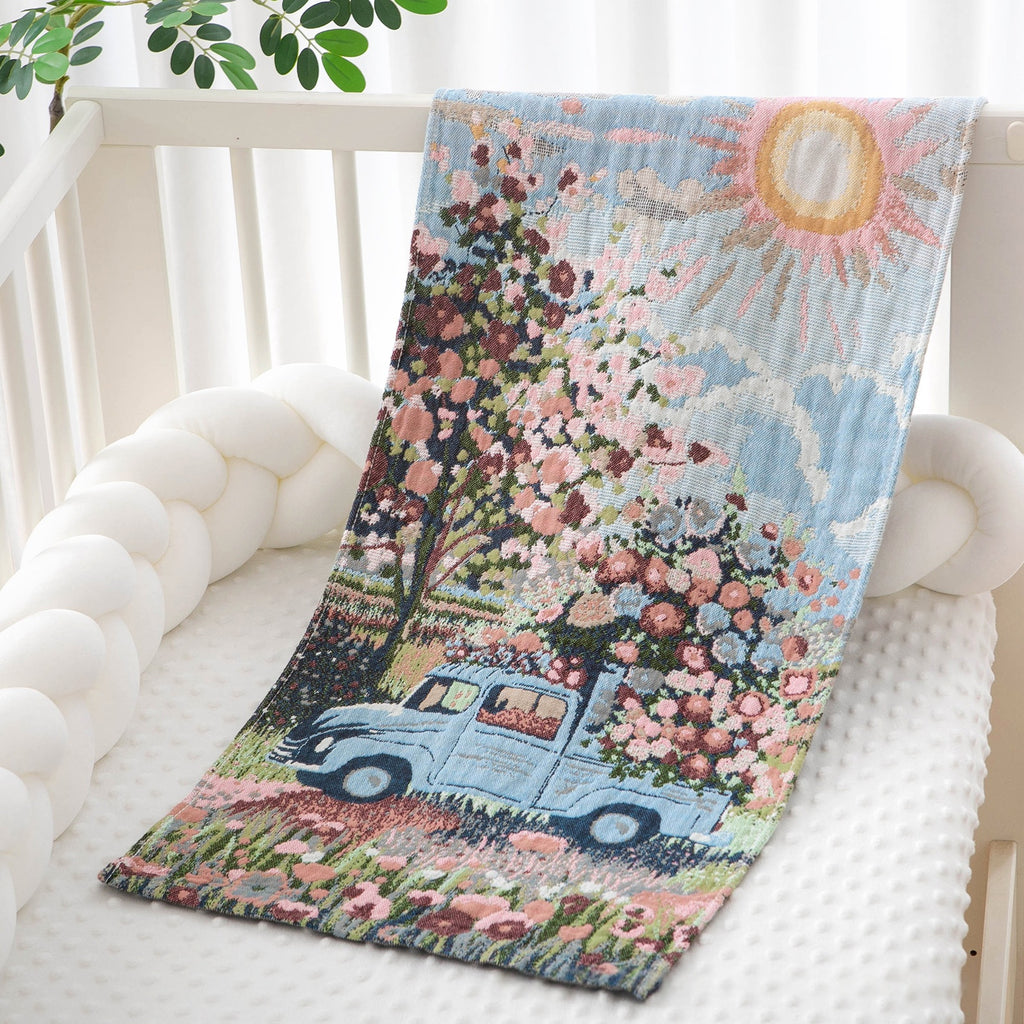 Linge de coton Serviette de coton lavée Pure Cotton Gauze