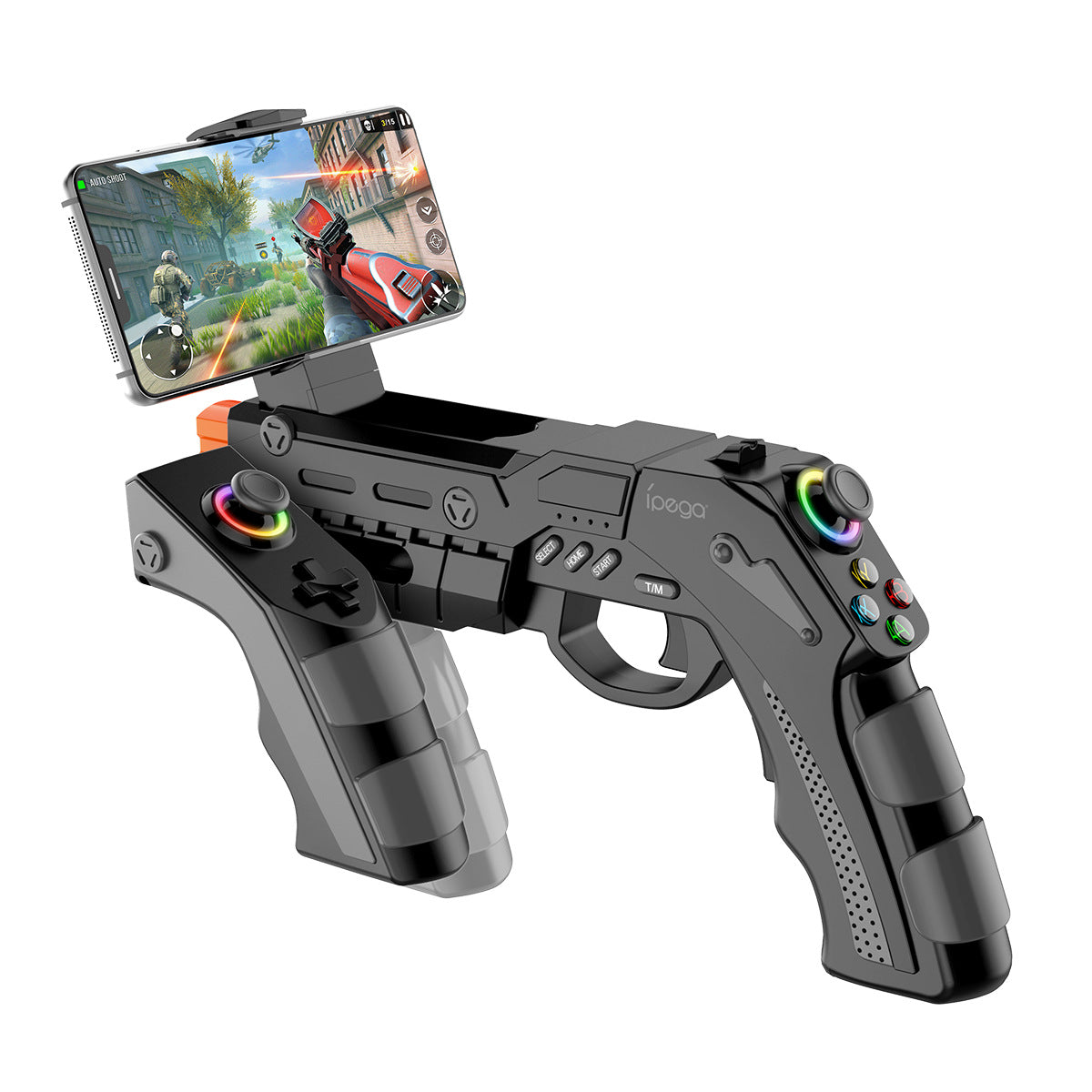 Gun de jeu sans fil de détection de mouvement pour smartphones tablettes et PC