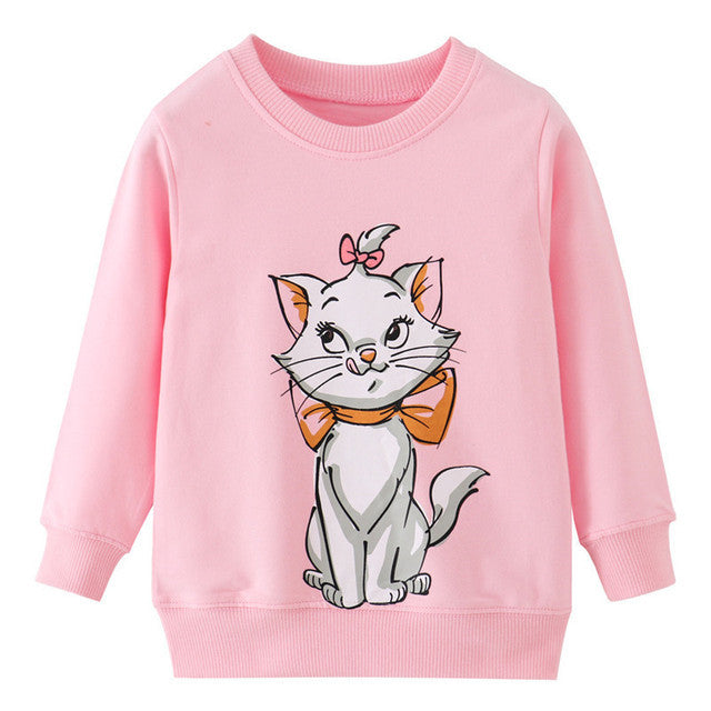 Jumping Meters Arrivée Sweatshirts de dessin animé pour garçons filles Cl