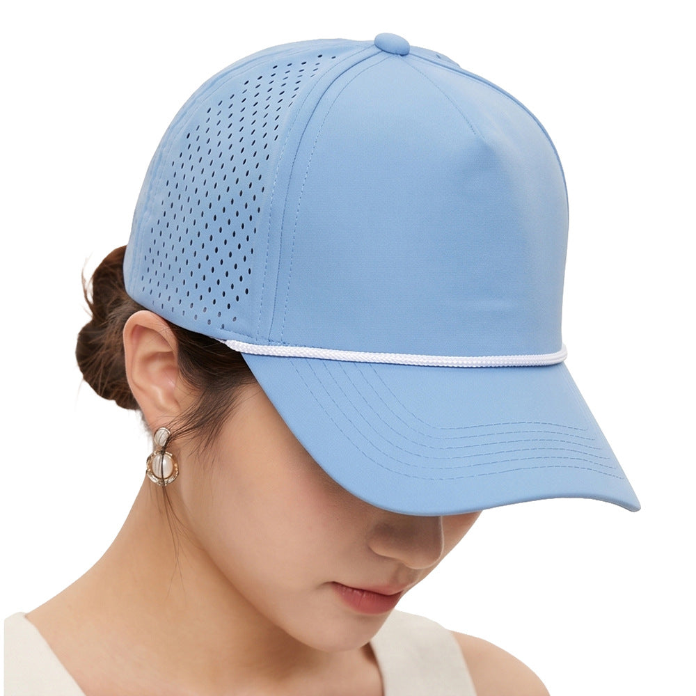 Casquette de baseball d'été perforée et respirante pour femmes