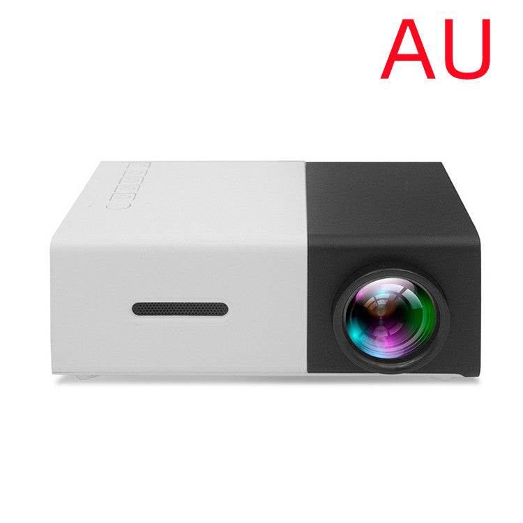 Projecteur portable 3D Hd Led Home Théâtre Cinéma HDMI compatible avec Usb Audio Projecteur Yg300