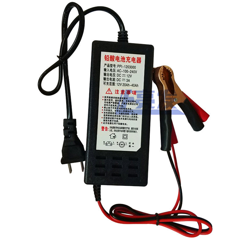 Chargeur de voiture de moto EV 12V3A