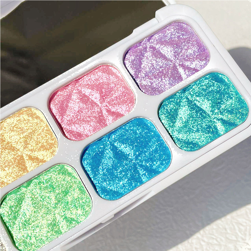 8 couleurs Macaron Cameleon Eye Shadow Plate