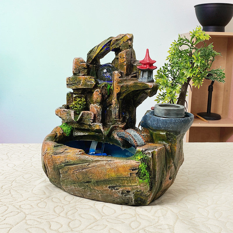 Décoration de bureau réservoir de poisson ornements créatifs