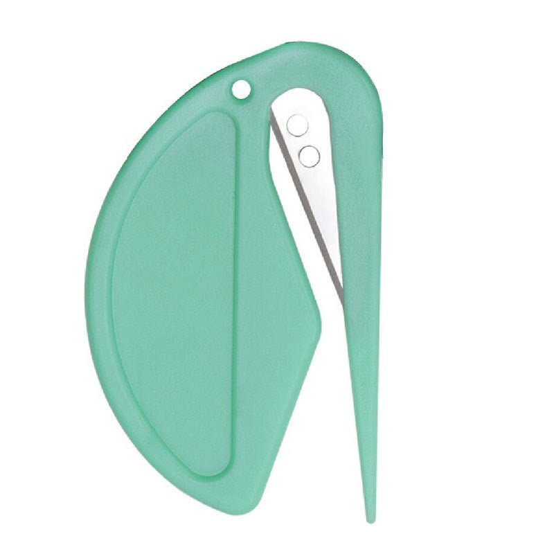 Mini boîte à lettres-vert-un