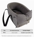 Petit siège de sécurité pour animaux de compagnie en voiture Nid Travel Car Coussin