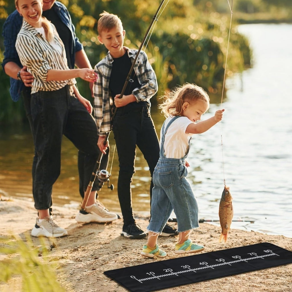 Station de pêche pratique qui double comme un détenteur de filet d'atterrissage et Mat
