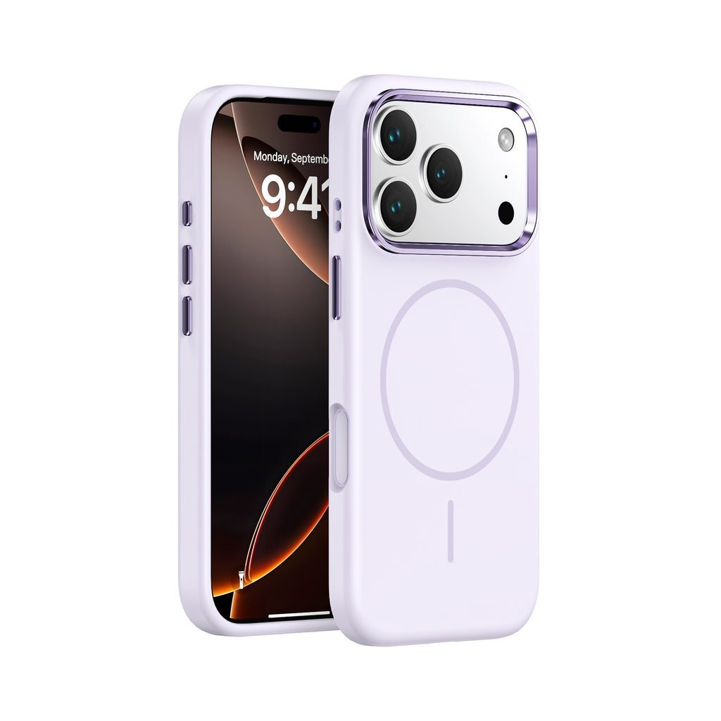 Métal Grand trou magnétique peau sentir tout-inclus Case téléphone