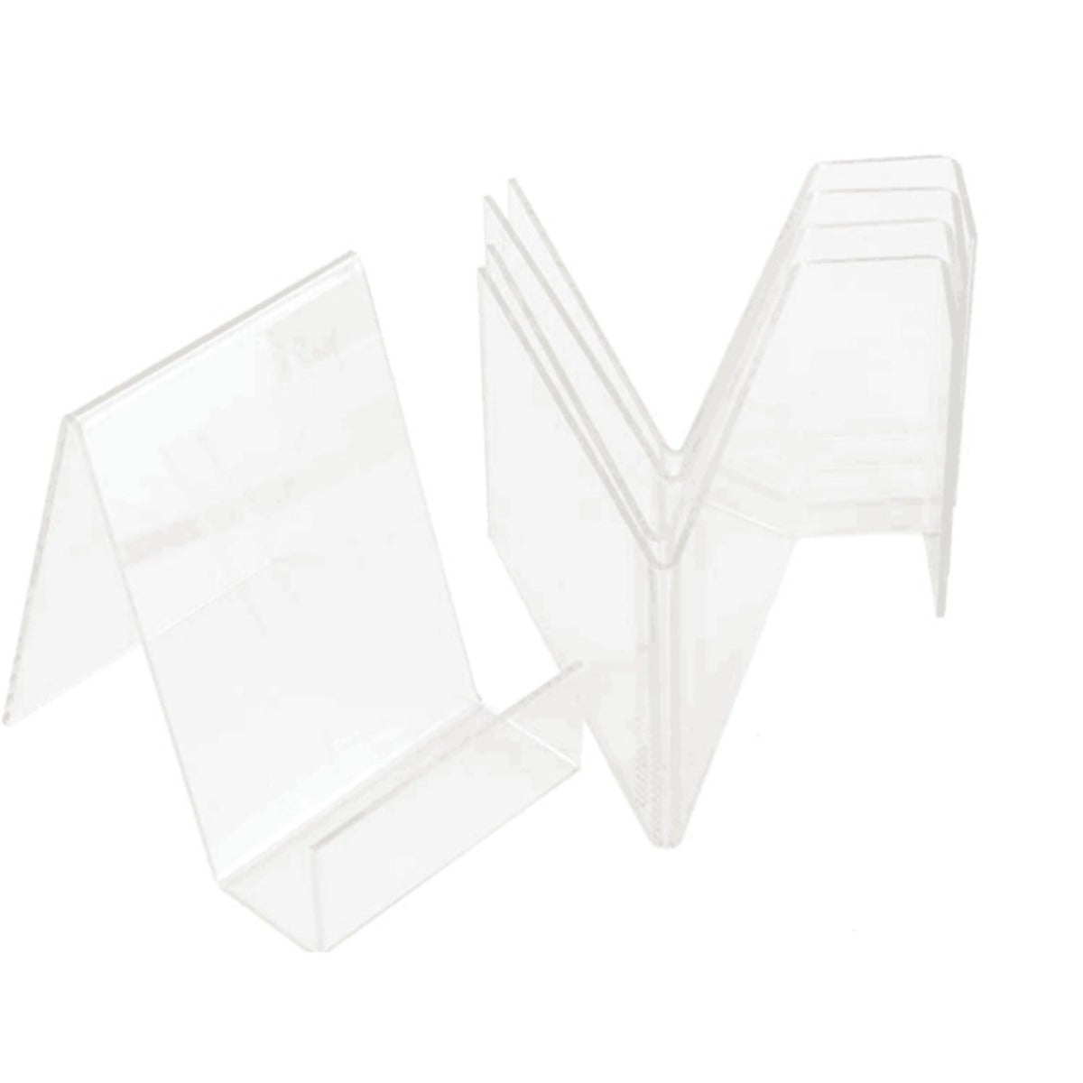 Librairie acrylique claire