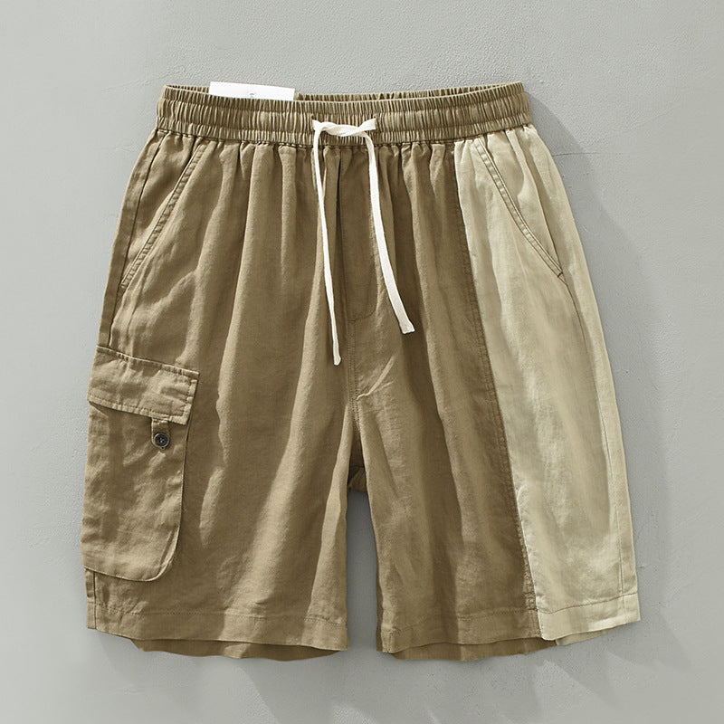 Stylish lightweight linen trousers for men