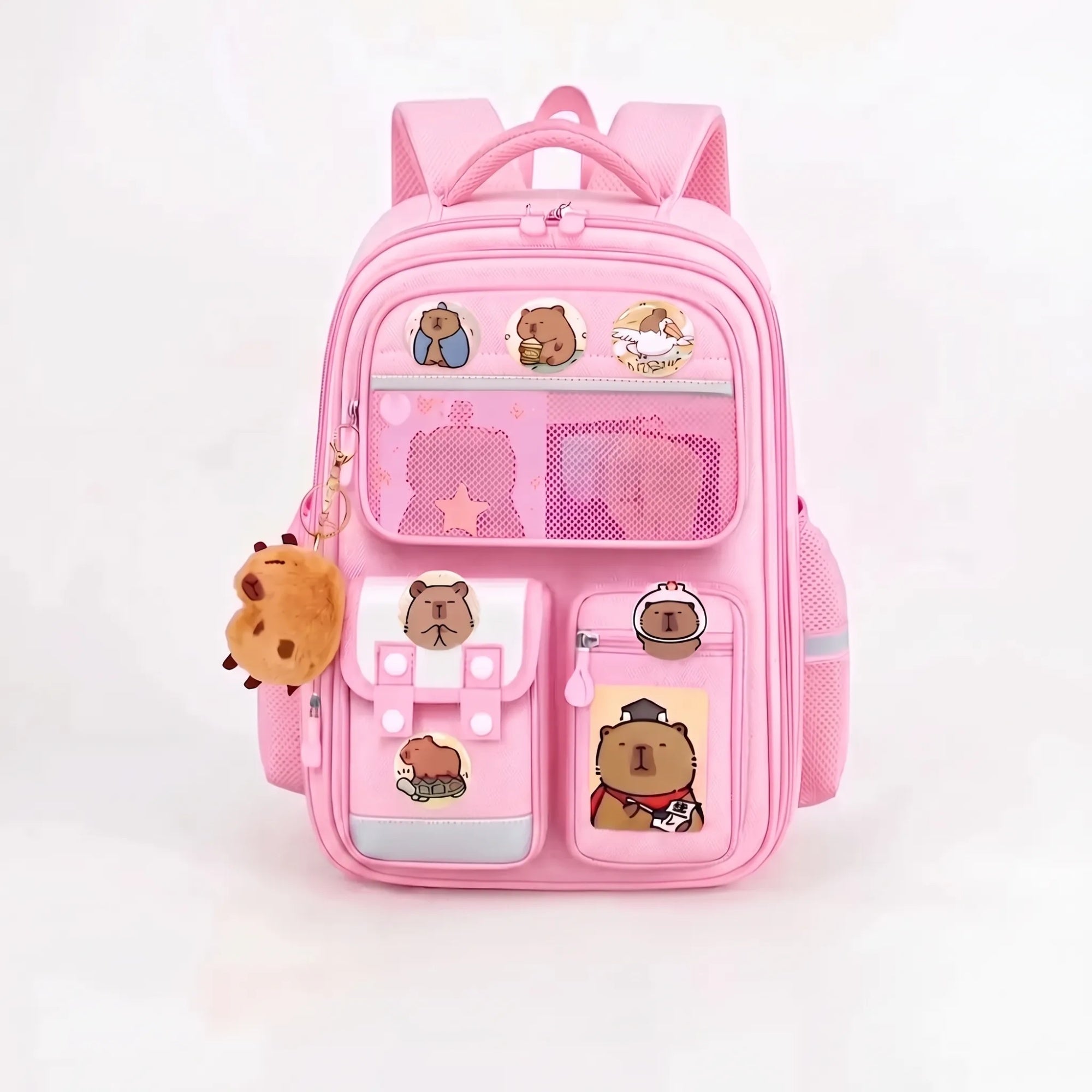 Sac à dos Capybara pour les élèves de l'école primaire Sac à dos de l'école légère