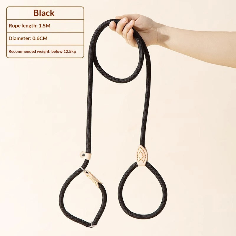 Leash de chien Anti-pull Chaîne P Leash de marche