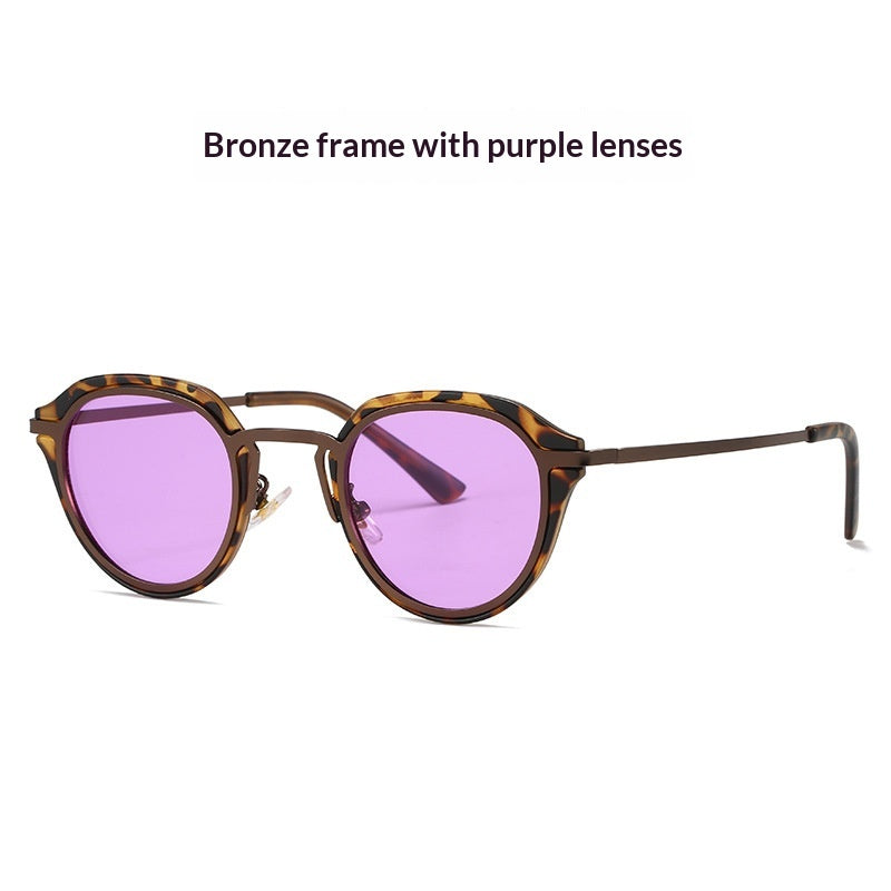 Lunettes de soleil européennes et américaines Trend Street Snap Retro