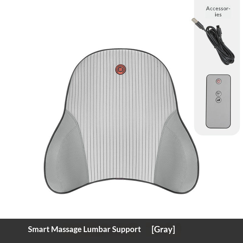Accoudoir de voiture Massage électrique Lombaire Support Coussin