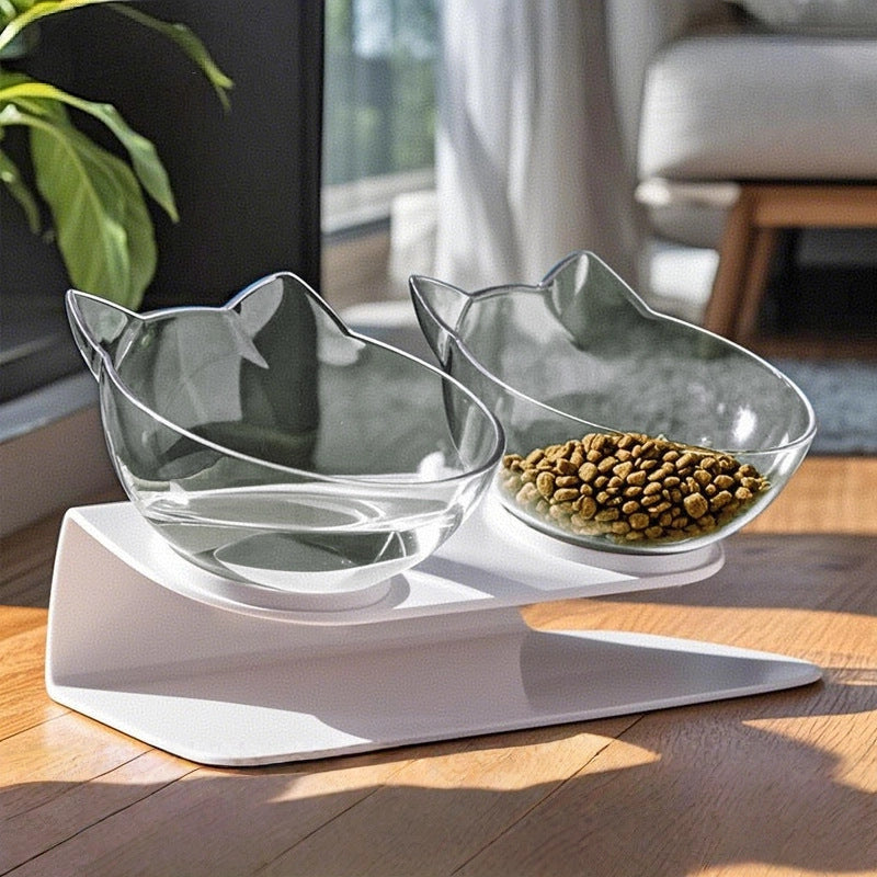 Kitten Bowl Pet Cervical Support Food Basin