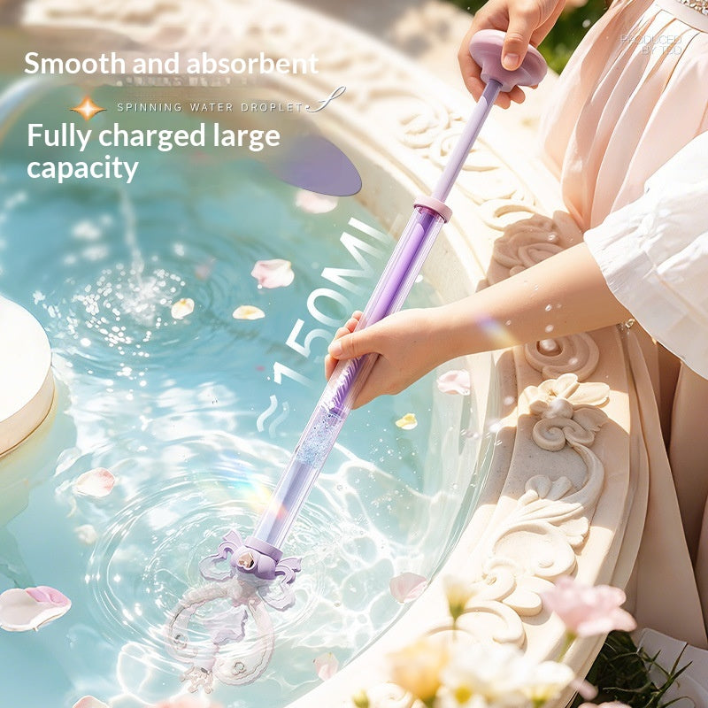 Magic Fairy Wand Water Gun Sparkling Summer Water Jouet de jeu pour enfants Adultes Cadeau d'anniversaire W