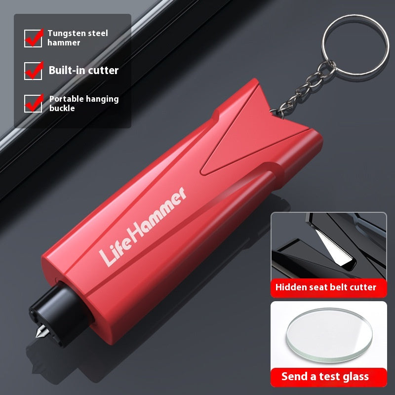Fenêtre brisée d'urgence Hammer Emergency Breaker Voiture multifonction