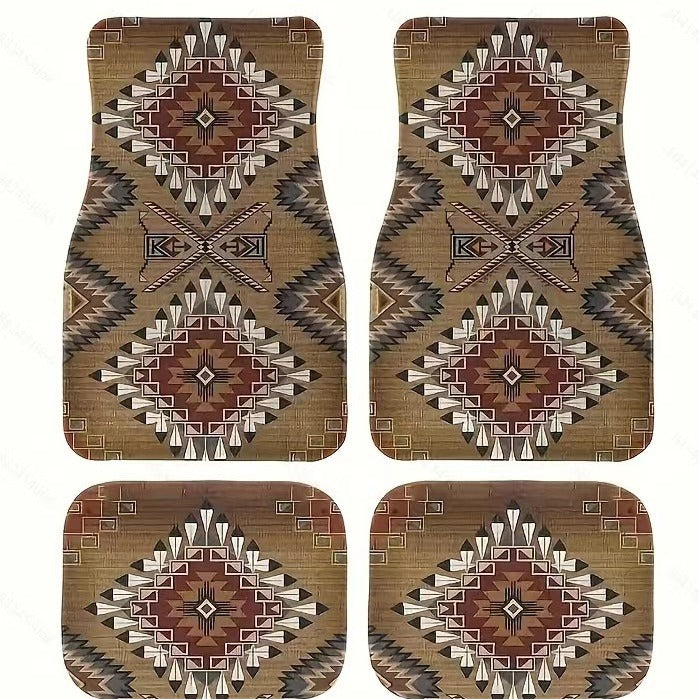 Tapis de voiture style bohème ancien tapis
