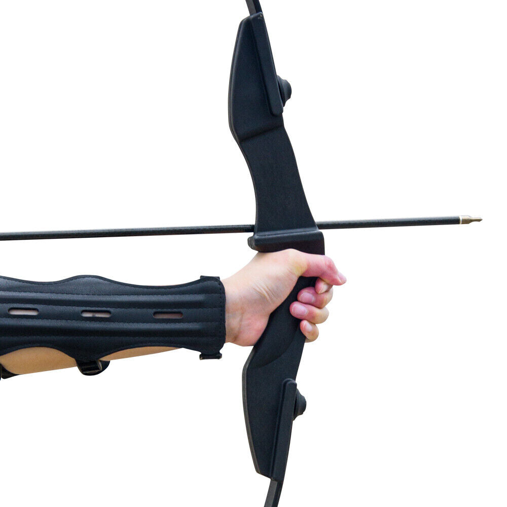 53 Takedown Recurve Bow Fiberglass Arrows Set 40Kgs Archery Bow Hunting Shoot UK