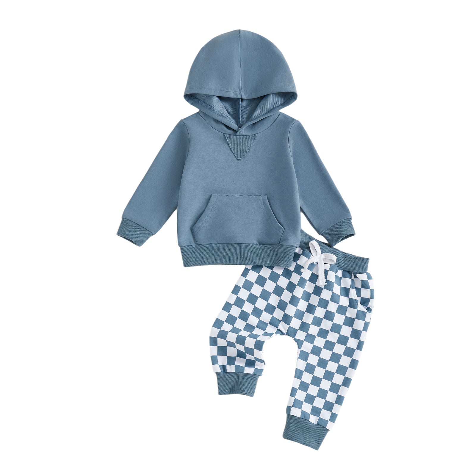 Sweatshirt à manches longues et pantalons à capuche à capuche