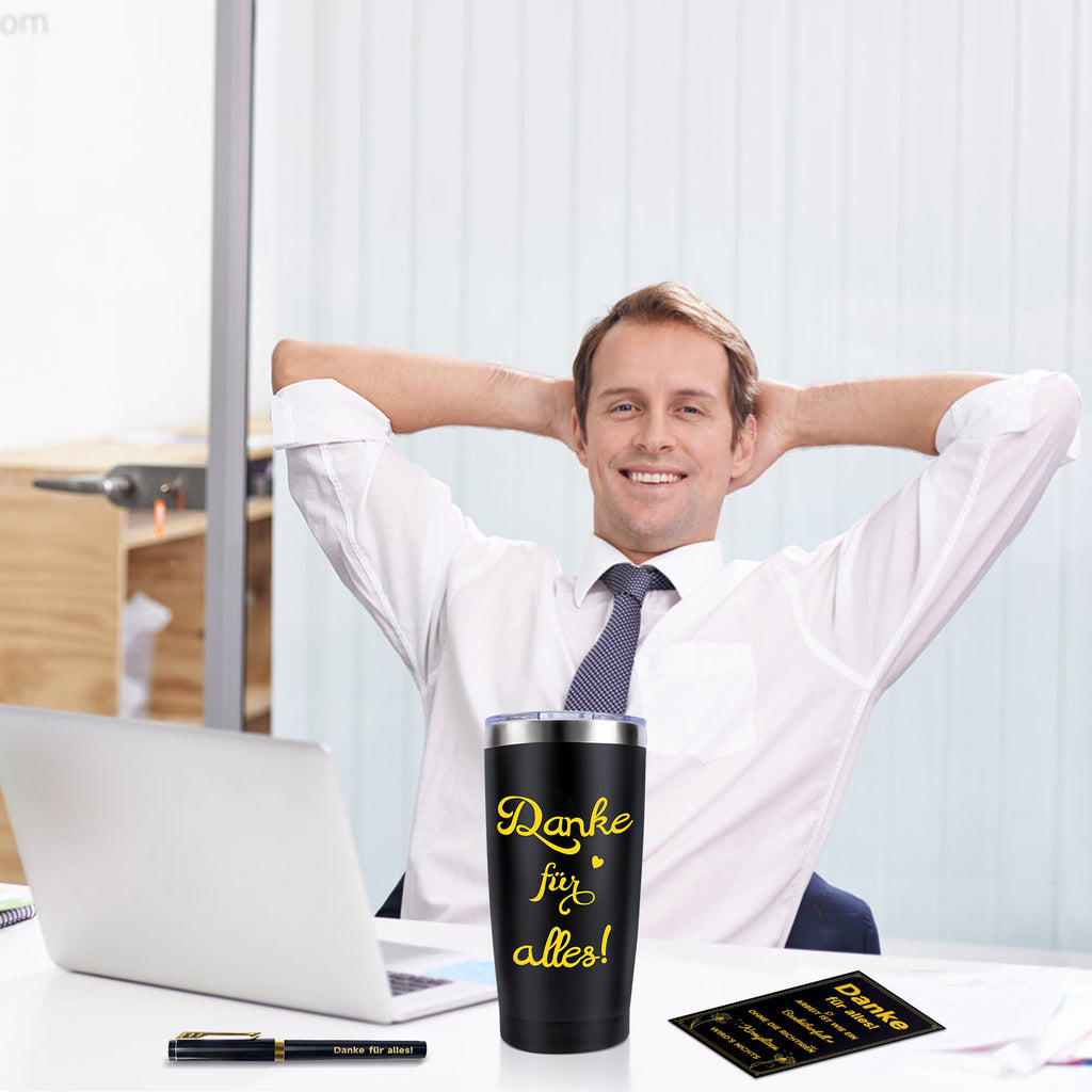 ?Merci pour tout. Ensemble de tasses thermales - Ensemble de cadeaux complet avec tasse