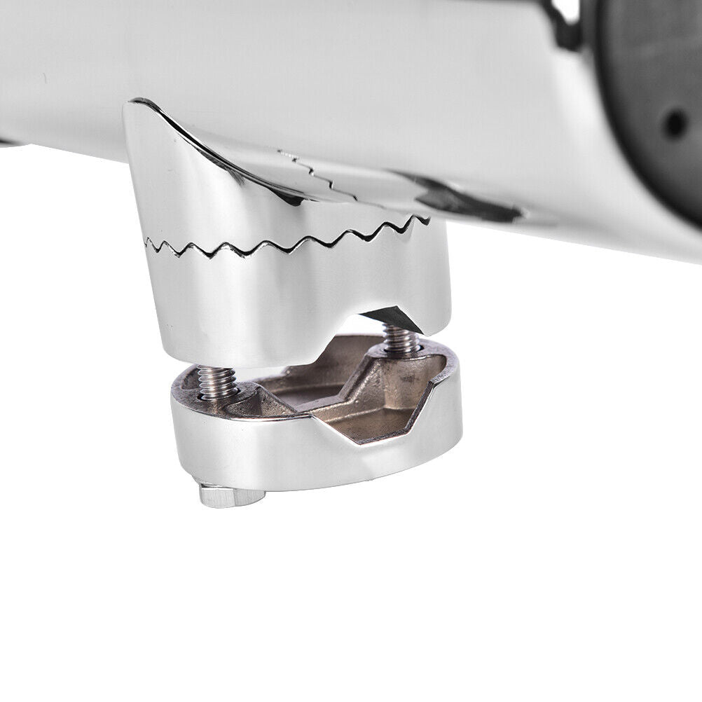 19-25mm Porte-rodes de pêche en acier inoxydable Rail Mount Rail pour bateau maritime UK