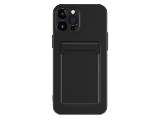 Coque téléphone en silicone liquide de couleur pure simple