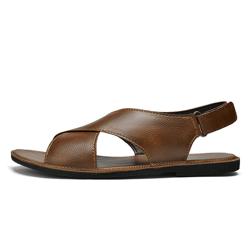 Sandales en plein air de plage pour hommes - Chaussures légères pour la marche et le V