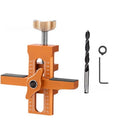 Clips de fixation de portes de cabinet réglables en deux en un