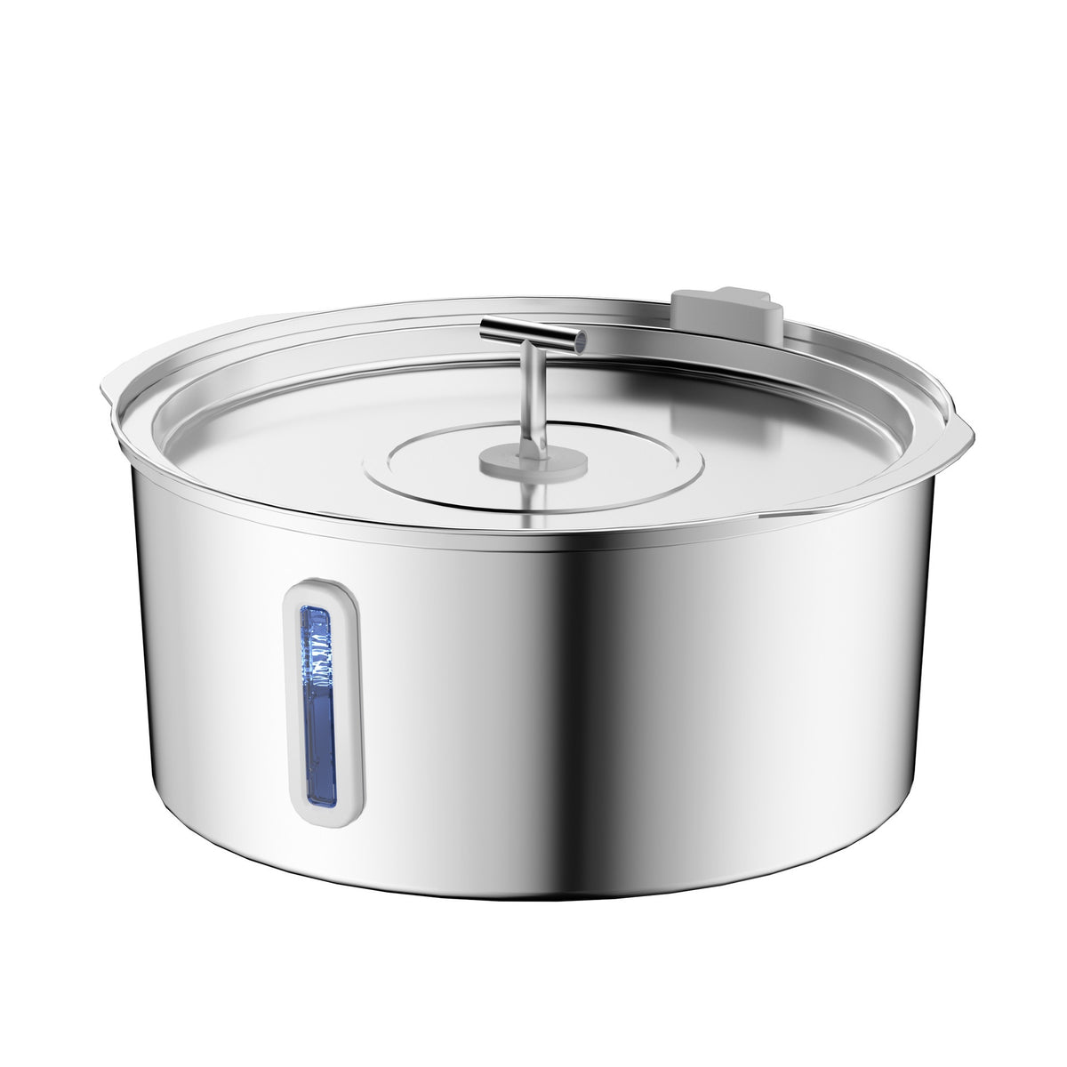7L en acier inoxydable Animaux Distributeur d'eau Chauffage automatique Chiens et chats
