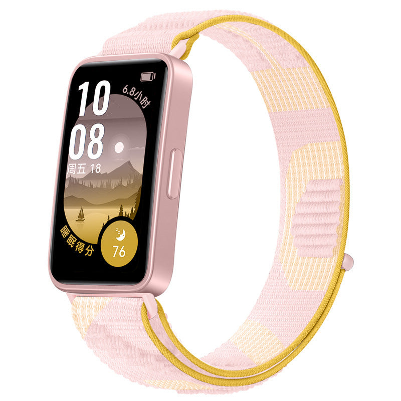 Bracelet velcro Nylon Loopback tout-match simple