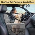 Siège de voiture pour chien pour petit animal de compagnie moyen