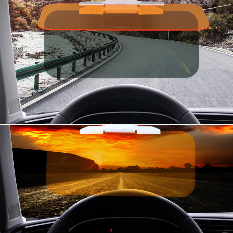 Voiture miroir anti-reflets