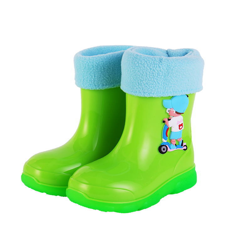 Bottes de pluie détachables antidérapantes