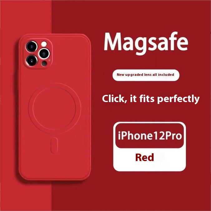 Compatible avec le boîtier à aspiration magnétique en silicone liquide