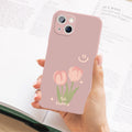 Tulipe boîtier de téléphone en silicone anti goutte