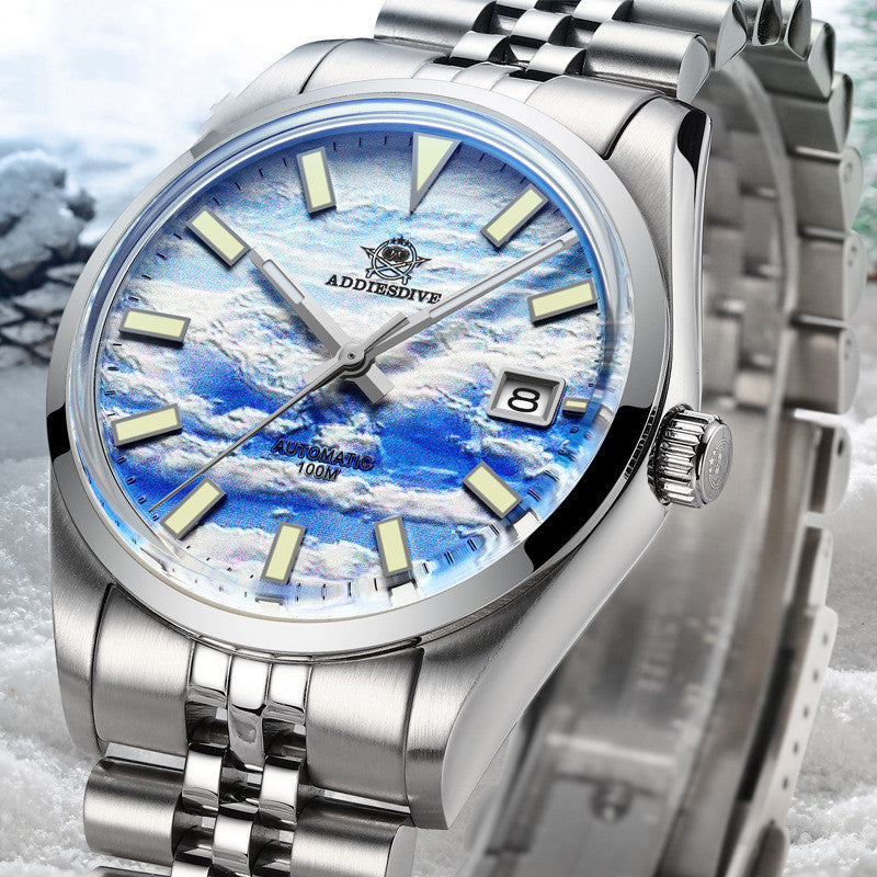 Montre mécanique automatique Lumineux montre homme étanche