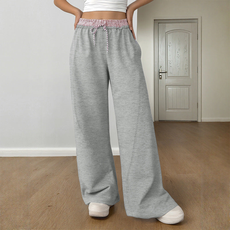 Pantalons à jambes droites Pantalons occasionnels pour femmes