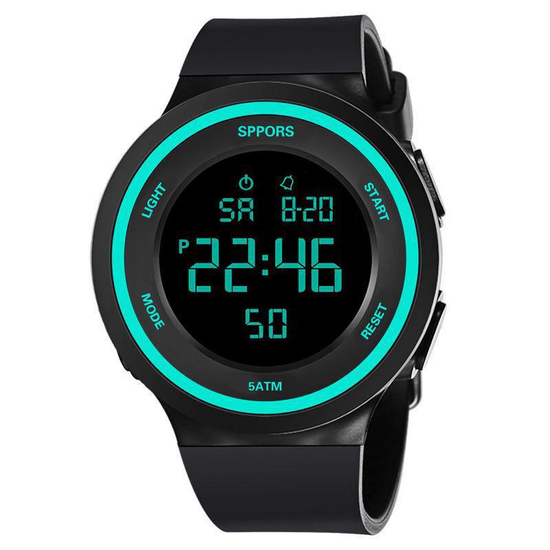 Montre électronique sport multifonction grand écran