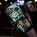 Boîtier de téléphone en verre émis par la lumière entrante
