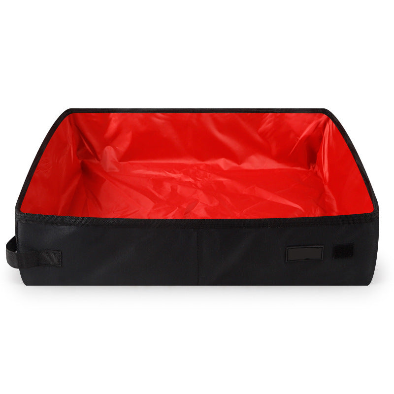Portable pliable boîte à litière imperméable Oxford