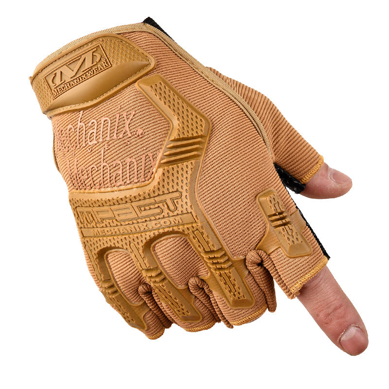 Gants de vélo d'été antidérapants pour sports de plein air pour hommes