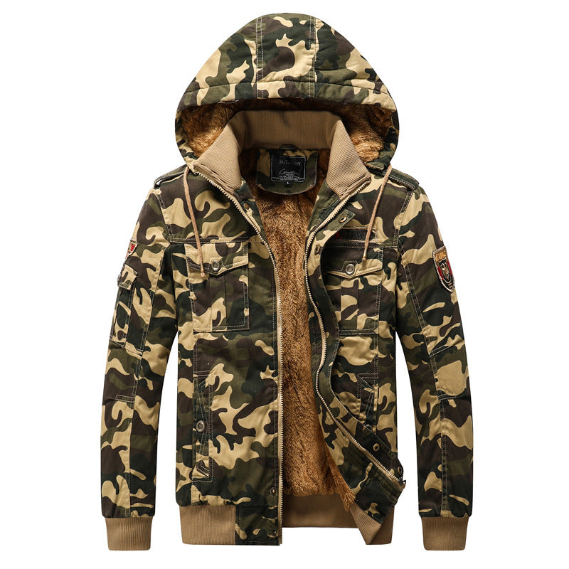 Veste Homme Casual Camouflage Imprimé Vêtements de dessus