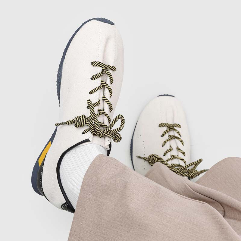 Chaussures décontractées de sport retro à semelle épaisse