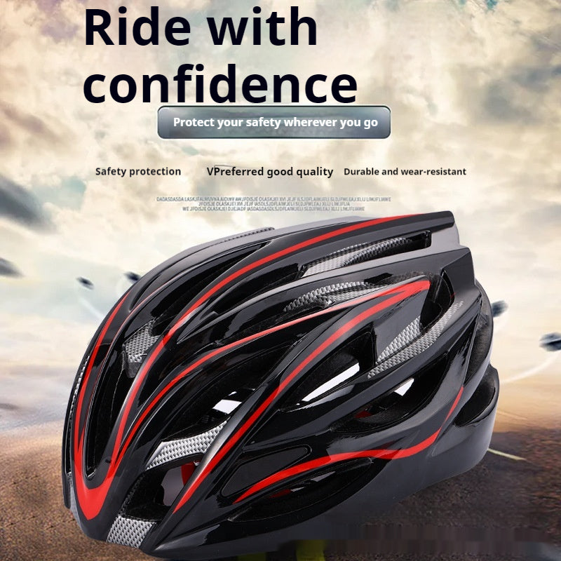 Cyclisme Casque Vélo intégré Molding Unisex Mountain Bike Safety Hat