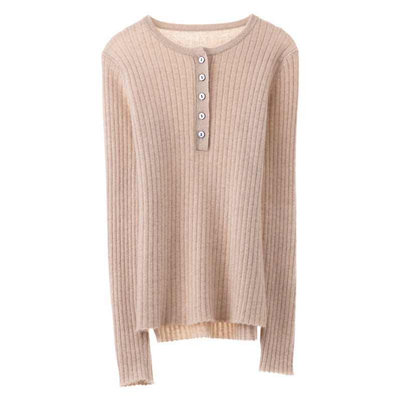 Tweater Elégant, simple et polyvalent pour femmes