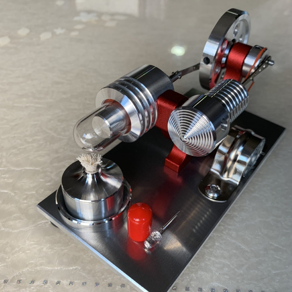 Moteur à vapeur Jouet à basse température Stirling Moteur Miniature School Motor Enfants Ge